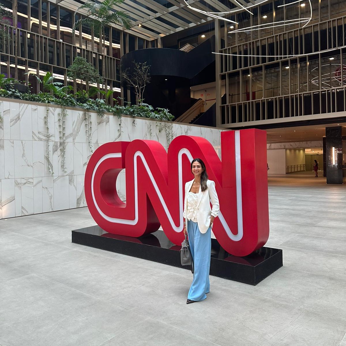 Julia Queiroz Primo e Anna Azevedo na CNN Brasil